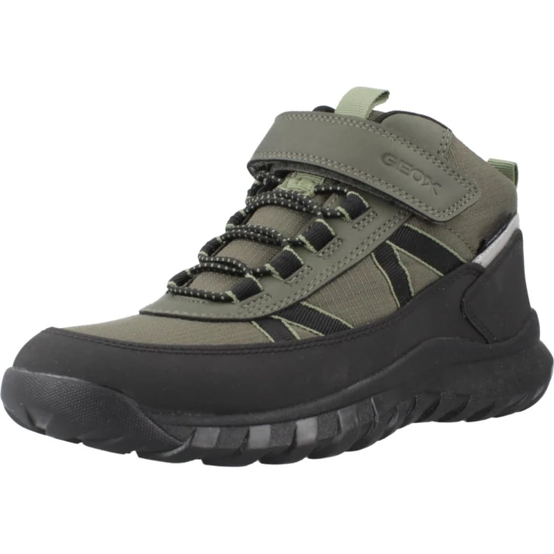 Geox Junior J Simbyos Boy B ABX Shoes Dk Green/Black 36_EU