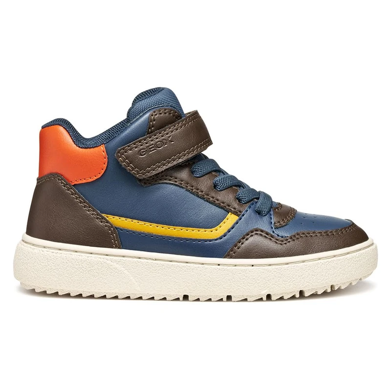 Geox Junior J Theleven Boy Sneakers Brown/Navy 34_EU