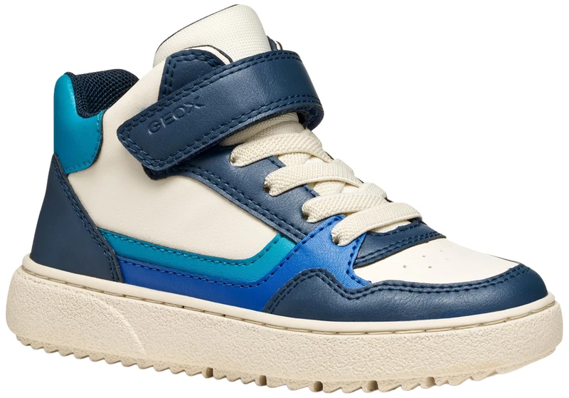 Geox Junior J Theleven Boy Sneakers Lt Ivory/Lt Blue 36_EU