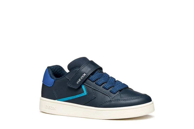 Geox Junior J Eclyper Boy Sneakers Navy/Lt Blue, 29 EU