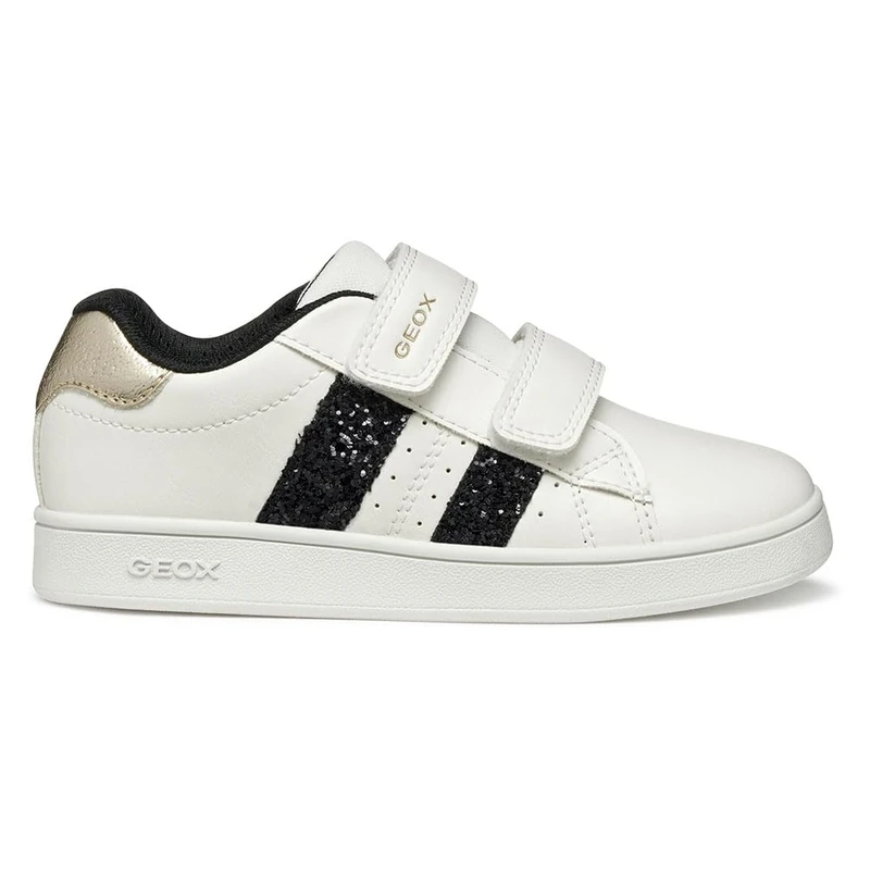 Geox Junior J Eclyper Girl Sneakers Off White/Black 27_EU