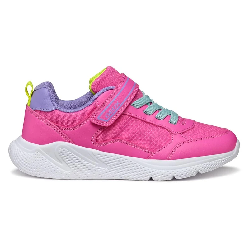 Geox Junior J Sprintye Girl Sneakers Fluo Fuchsia/Dk Lila 32_EU