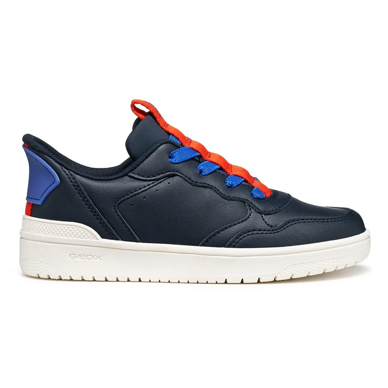 Geox Junior J Washiba Fast in Boy Sneakers, Navy/Red, 38 EU