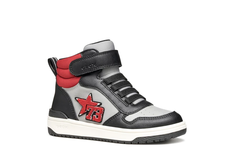 Geox Junior J Washiba Boy Sneakers Grey/Black 38_EU
