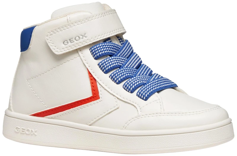 Geox Junior J Eclyper Boy Sneakers White/Lt Red 34_EU