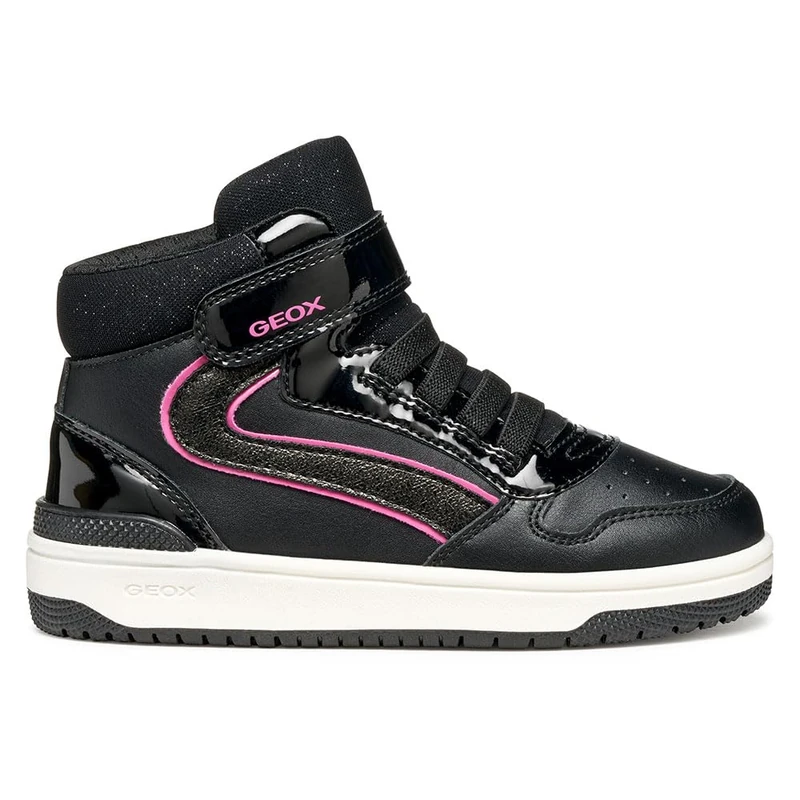 Geox Junior J Washiba Girl Sneakers Black/Fuchsia 24_EU