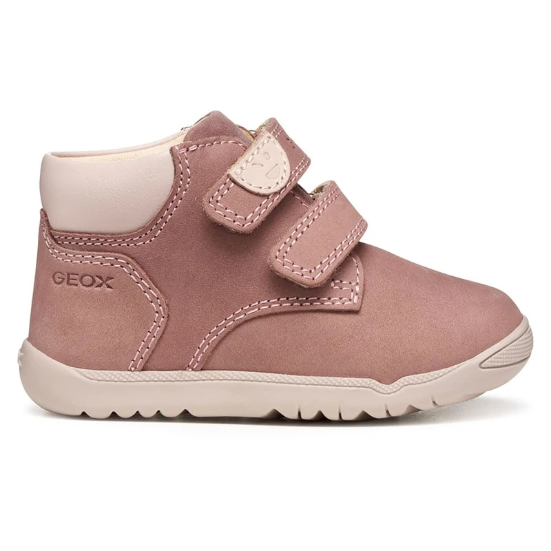 Geox Baby B Macchia Girl First Steps Dk Pink/Lt Rose, 26 EU