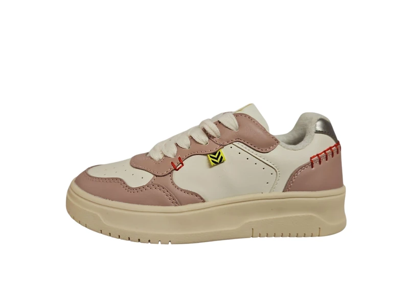 Geox Junior J Lestrella Girl Sneakers, White/Rose, 34 EU - Image 1