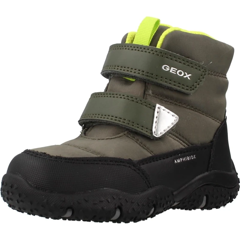 Geox Baby Boys Bbalticboybabx Ankle Boot, Green, 6 UK Child