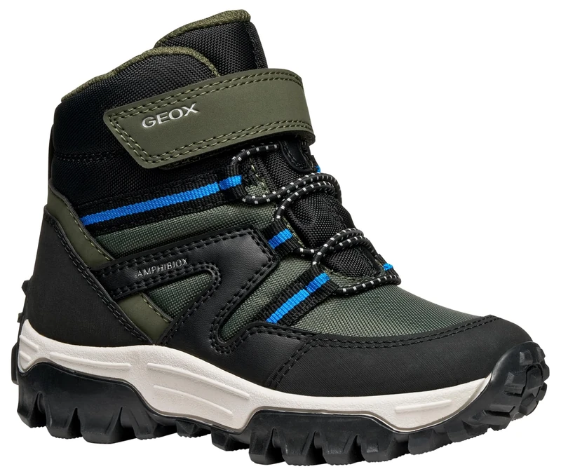 Geox Boys Jhimalayaboybabx Ankle Boot, Green, 9 UK