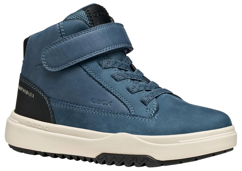 Geox Boys J Bunshee Boy B AbxAnkle Boot, Denim black, 10 UK