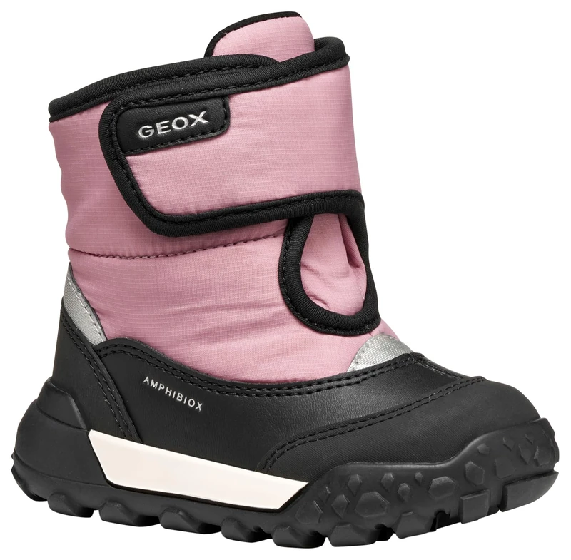 Geox Girls' B Trekkyup Girl B AbAnkle Boot, Black Rose, 25 EU