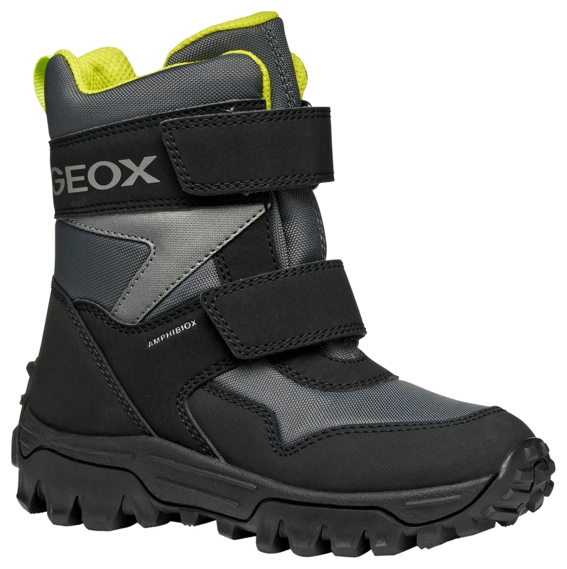Geox Boys Jhimalayaboybabx Ankle Boot, Grey, 9 UK