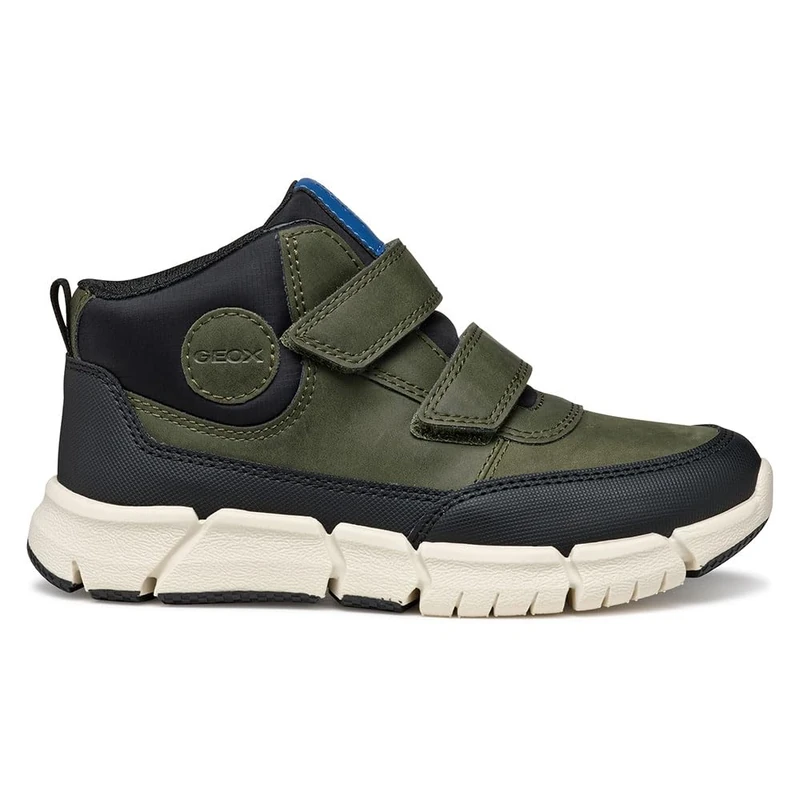 Geox Boys' J Flexyper BoyAnkle Boot, Military, 1.5 UK