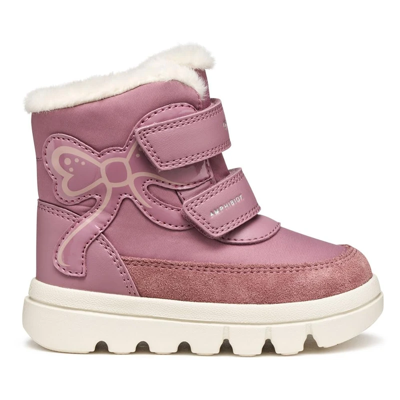 Geox Baby Girls Bwillaboomgirlba Ankle Boot, Pink, 5 UK Child