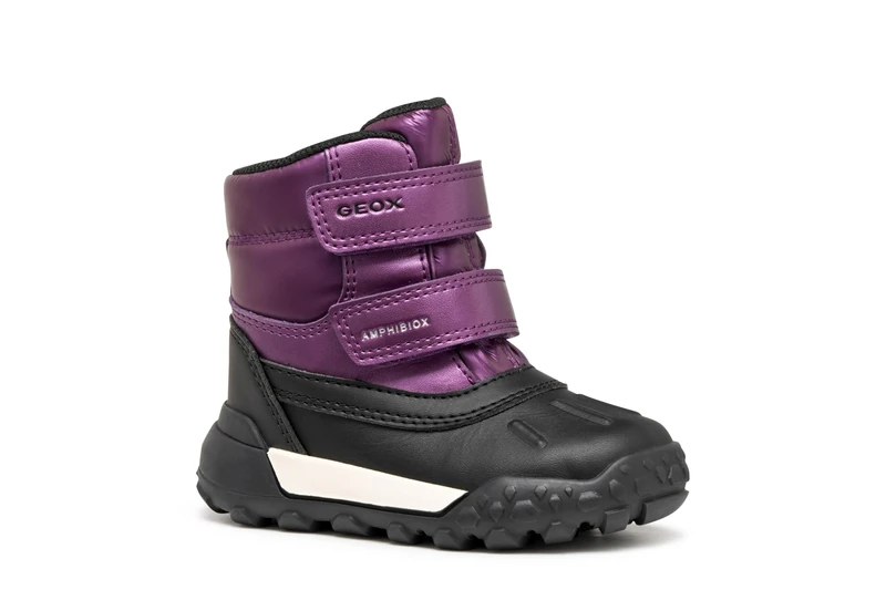 Geox Baby Girls Btrekkyupgirlbab Ankle Boot, Purple, 6 UK Child