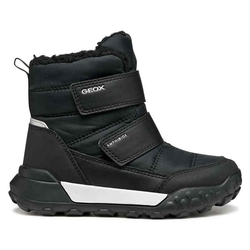 Geox Boys Jtrekkyupboybabx Ankle Boot, Black, 12.5 UK - Image 1