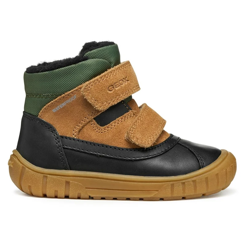 Geox Baby Boys Bomarboywpf Ankle Boot, Brown, 3.5 UK Child