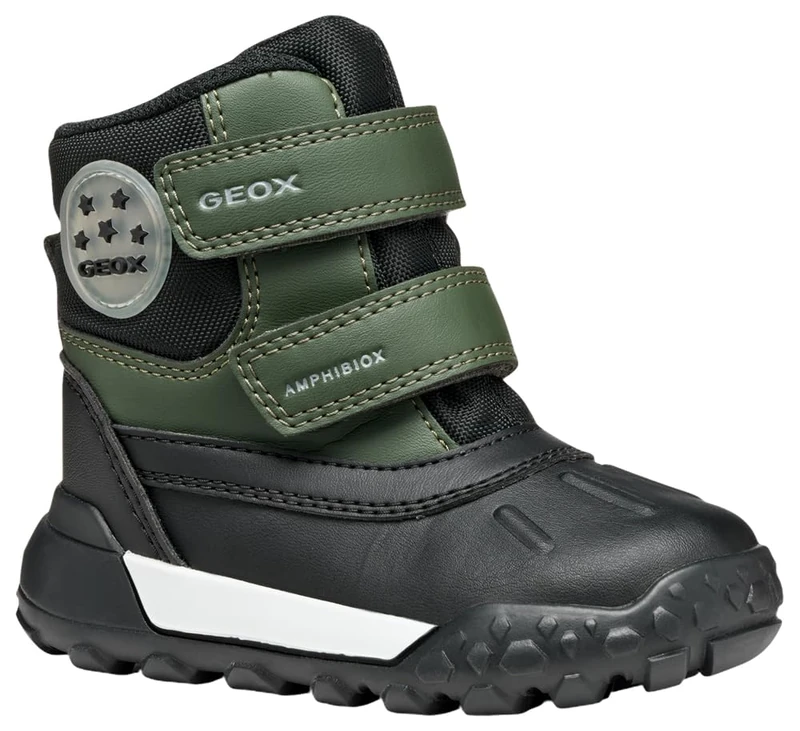 Geox Baby Boys Btrekkyupboybabx Ankle Boot, Green, 6 UK Child - Image 1
