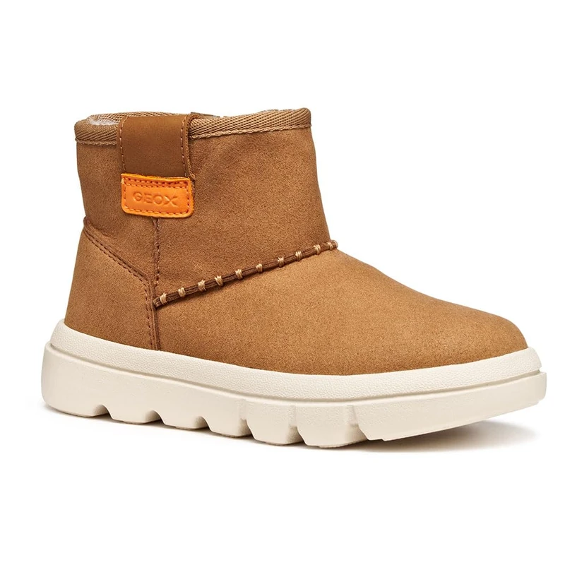 Geox Girls' J Willaboom GirlAnkle Boot, Whisky Brown, 5 UK
