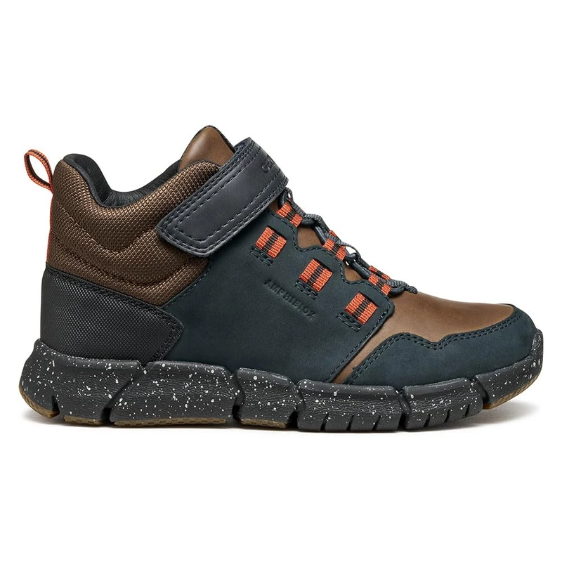 Geox Boys J Flexyper Boy B Abx Ankle Boot, Navy Brown, 1.5 UK - Image 1