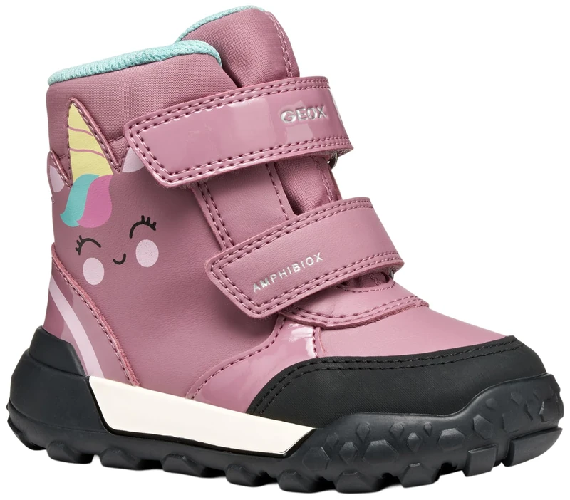Geox Baby Girls Btrekkyupgirlbab Ankle Boot, Pink, 6 UK Child