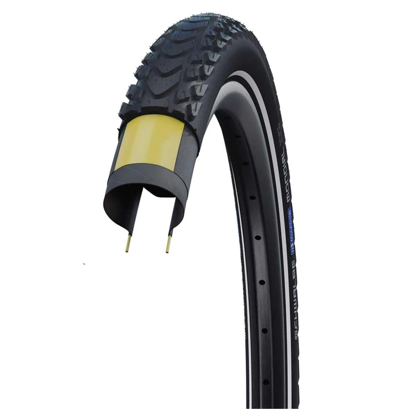 Schwalbe Marathon Mondial Tyre, Black/Reflective, RaceGuard, 28x2.00 (50-622)