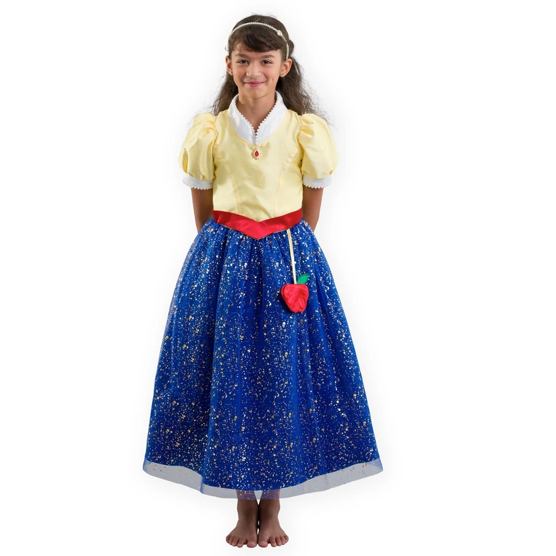 PRETEND TO BEE Snow White Fairytale Princess Dress Up Costume for Kids, 5-6 Years - Image 1