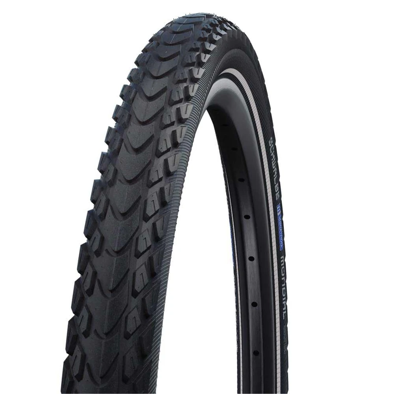 Schwalbe Marathon Mondial Tyre, Black/Reflective, V-Guard Folding, 27.5x2.40 (62-584)