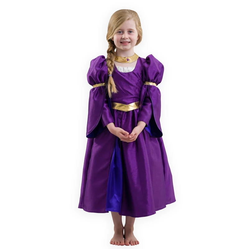 PRETEND TO BEE Rapunzel Fairytale Princess Dress Up Costume for Kids, 7-8 Years