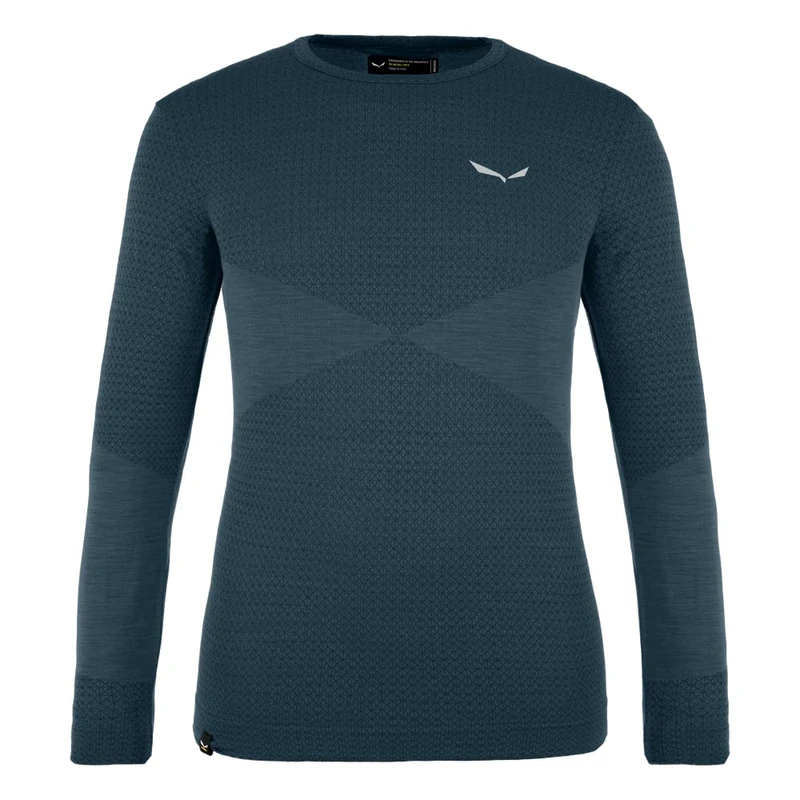 Salewa Zebru Medium Warm Alpine Merino Responsive Long Sleeve Tee Kid