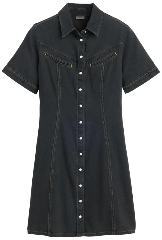 Levi's Rinoa Denim Ss Dress Last Act, Last Act, XS - Image 1