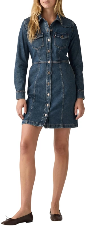 Levi's Flynn Western Core Dress There We Go, There We Go, M
