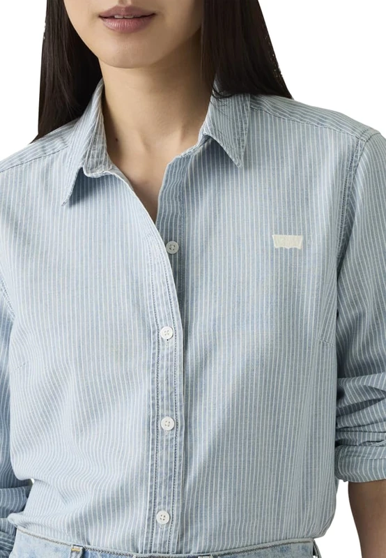 Levi's The Classic Bw Shirt Tangled Up in The B, Tangled Up in The Bl, L