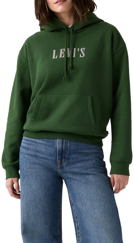 Levi's Women's Graphic Everyday Hoodie, Hoodie Rhinestone Se, S