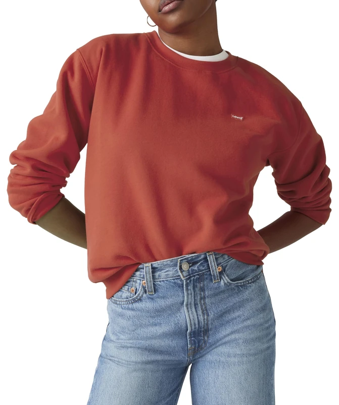 Levi's Lse_Everyday Marsala Sweatshirt, Marsala, M