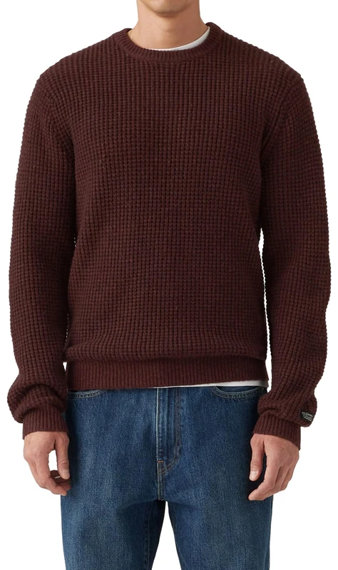 Levi's Presidio Crew Hot Chocolate Heather, Hot Chocolate Heathe, S