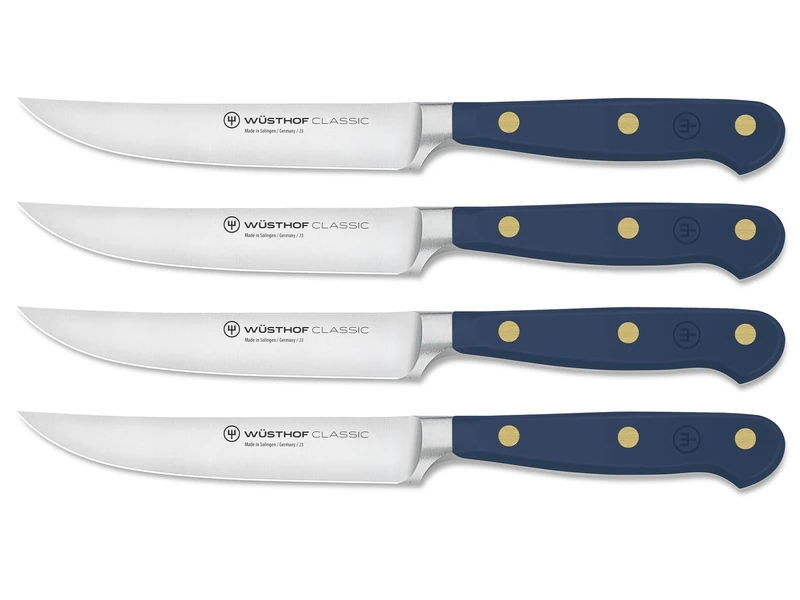 WÜSTHOF Classic Wild Blueberry 4 Piece Steak Knife Set