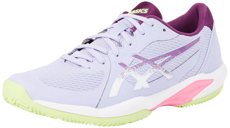 ASICS Women's Solution Swift FF 2 Padel Sneaker, Vapor/Deep Mauve, 6.5 UK