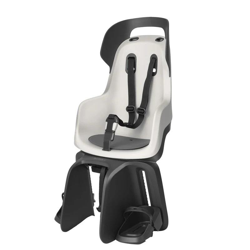 BOBIKE 8011500002 - Rear Bicycle Child Seat GO MAXI AVS+ – Safe, Comfortable, Installation with AVS+ Mounting System for Kids 9 Months to 6 Years, Up to 22kg, Vanilla Cup Cake