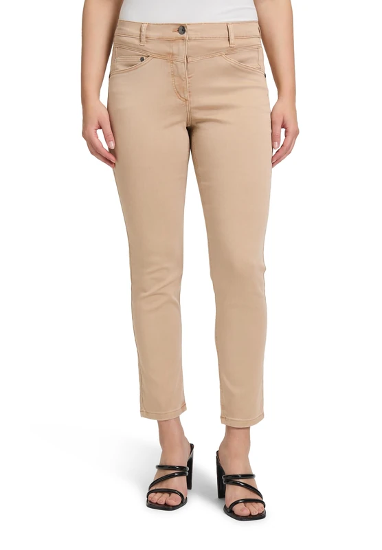 Betty Barclay Women's 6818/2518 Trouser, Beige, 8