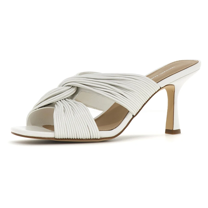 Michael Kors 40S5ASMS1L-085 Alessia Women Optic White UK 5.5