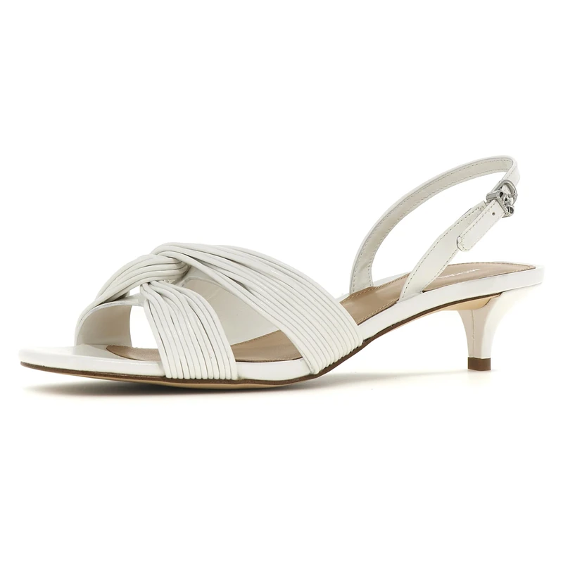 Michael Kors 40S5ASMS2L-085 ALESSIA Women OPTIC WHITE UK 7.5