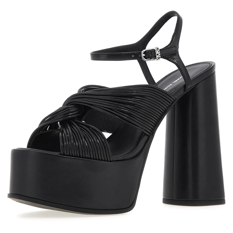 Michael Kors 40S5ASHS1L-001 ALESSIA Women BLACK UK 7.5