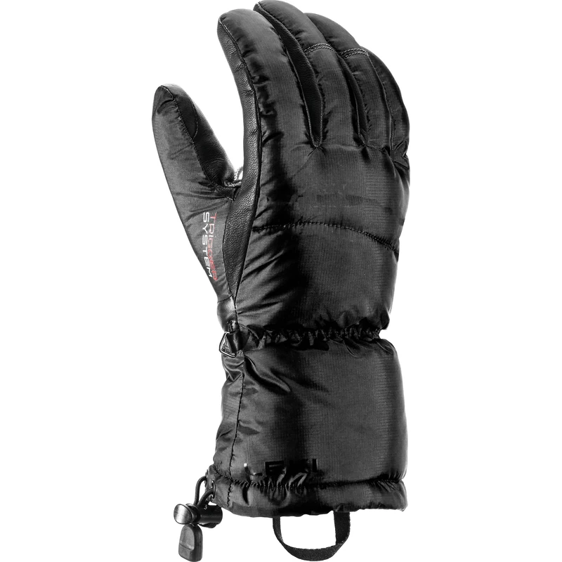 LEKI Women's Glace 3D Gloves, Black, 6.5