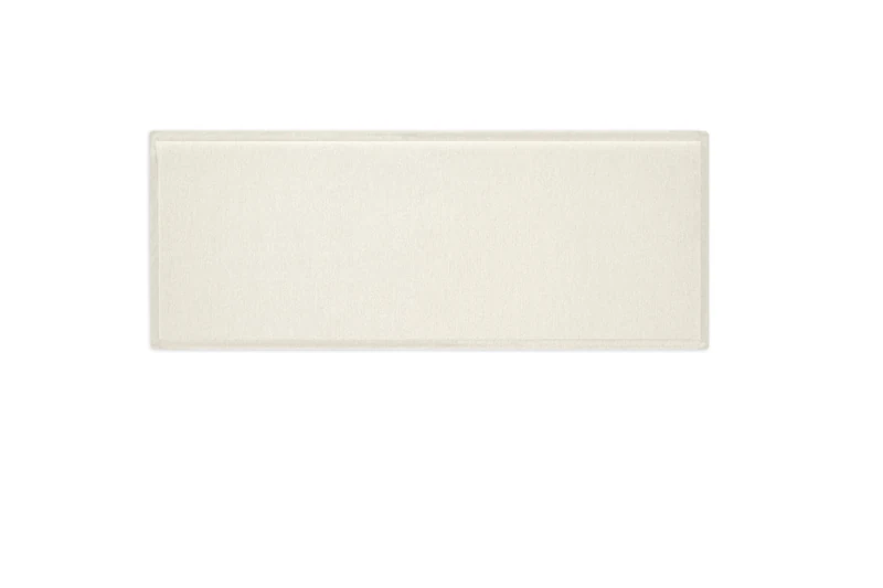 WIN REST Headboard, Natural Fibers, White Linen, 130X60 cm (Bed 120/130)