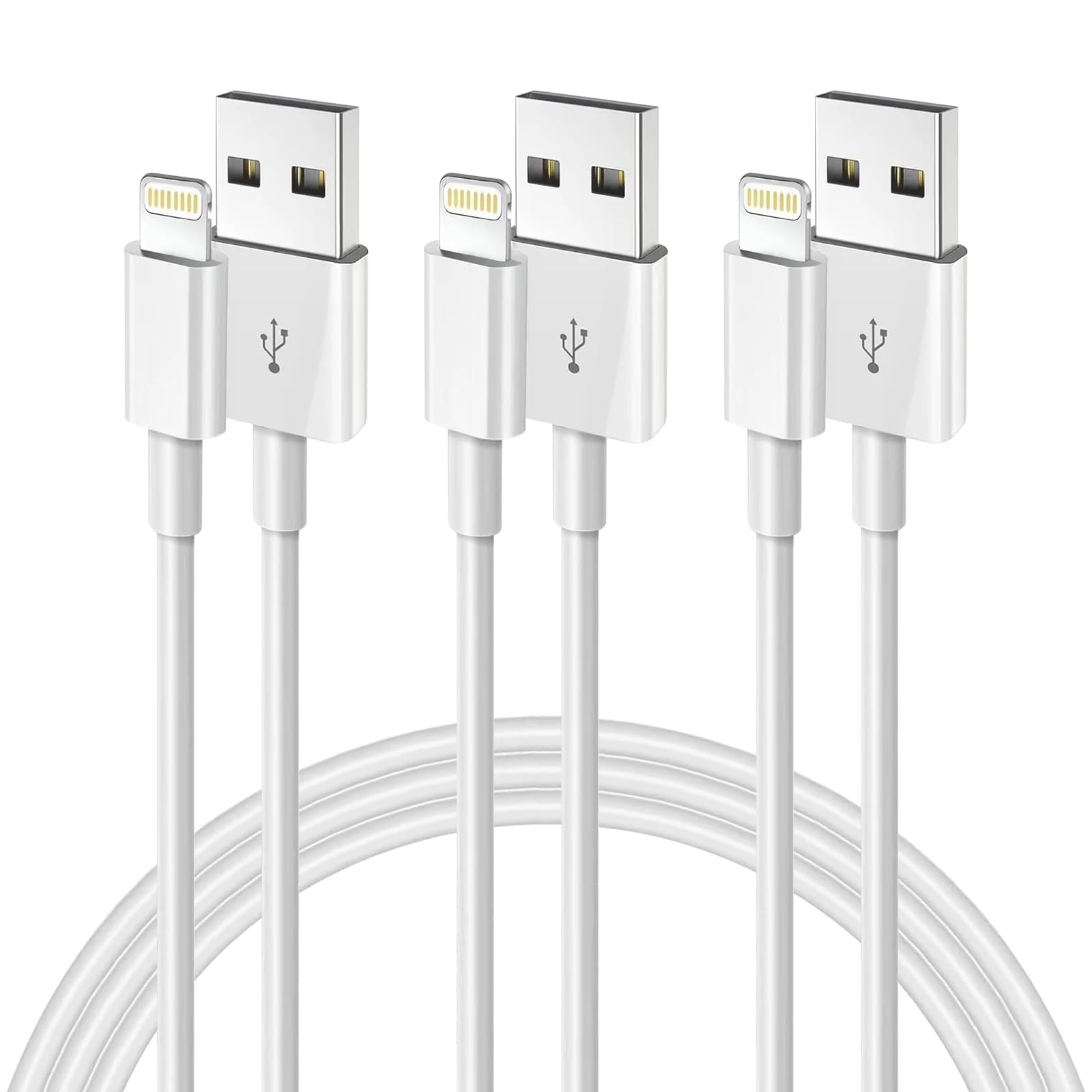 iPhone Charger Cable,3Pack 3FT/0.9m [Apple MFi Certified] lightning cable iPhone Charging Fast Compatible with iPhone 14 13 12 11 Pro Max XR XS X 8 7 6 Plus SE iPad and More
