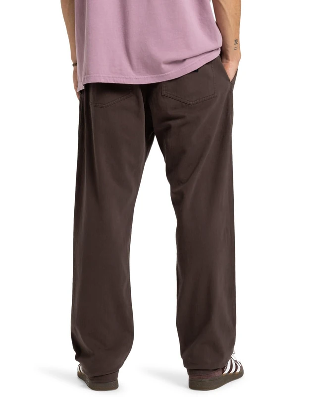 Quiksilver Pants Taxer Regular Twill Pant Men's Brown XS