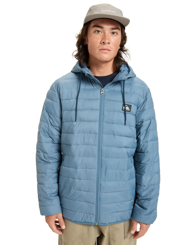 Quiksilver Jacket SCALY HOOD Men's Blue L
