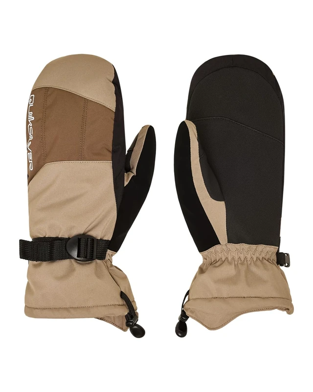 Quiksilver Snow Mittens MISSION MITT Men's Beige XL